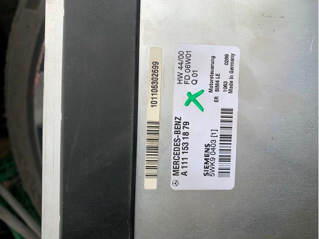 MERCEDES A1111531879 Блок управления двигателем в наличии Запорожье