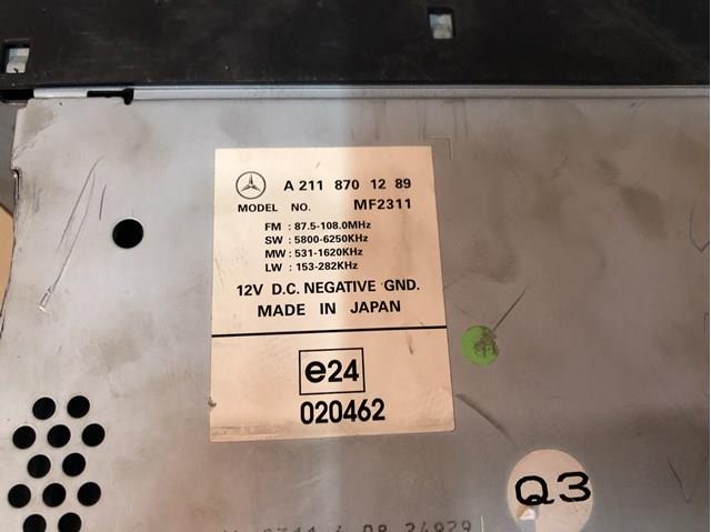 A2118701289 MERCEDES Магнитола (радио AM/FM) купить в Львов