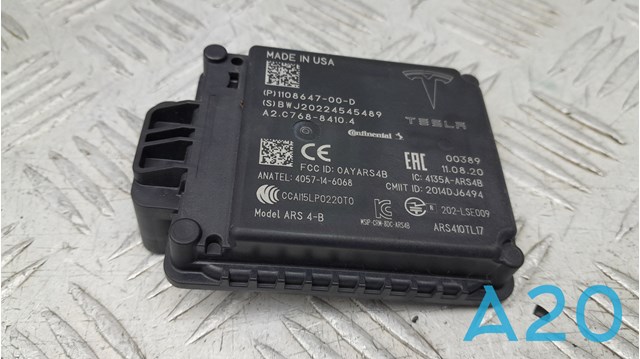 Радарный датчик дистанции 110864700D TESLA