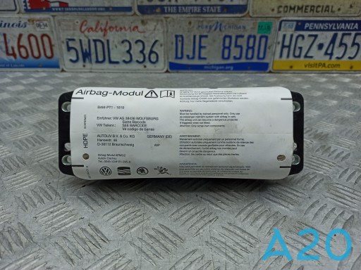 Подушка безопасности (AIRBAG) пассажирская 1K0880204M VAG