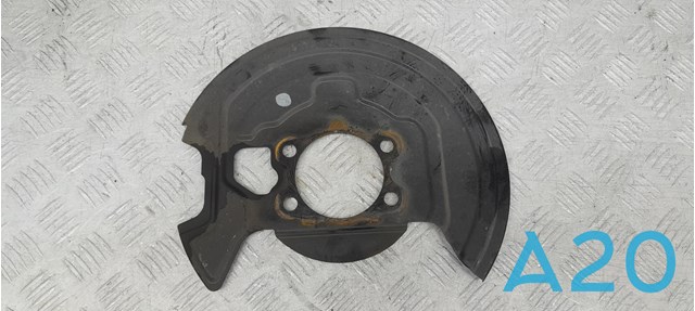 Защита тормозного диска, переднего, левого 411614ND0A NISSAN