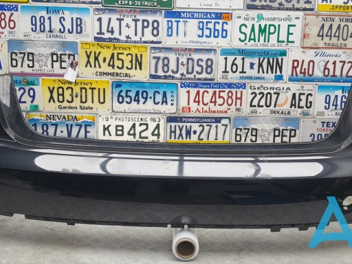 Задний бампер 4G5807067GRU VAG