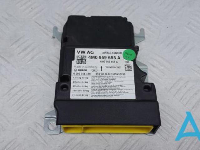 4M0959655A Модуль-процессор управления подушкой безопасности (ЭБУ AIRBAG) купить Ирпень