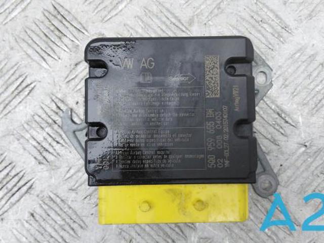 5Q0959655BM VAG Модуль-процессор управления подушкой безопасности (ЭБУ AIRBAG) купить в Каменское