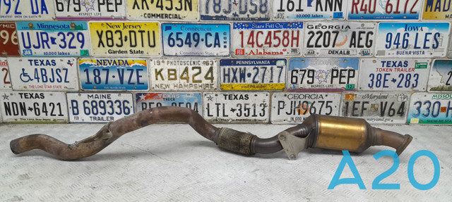 Приемная труба глушителя 7P0254301BX VAG