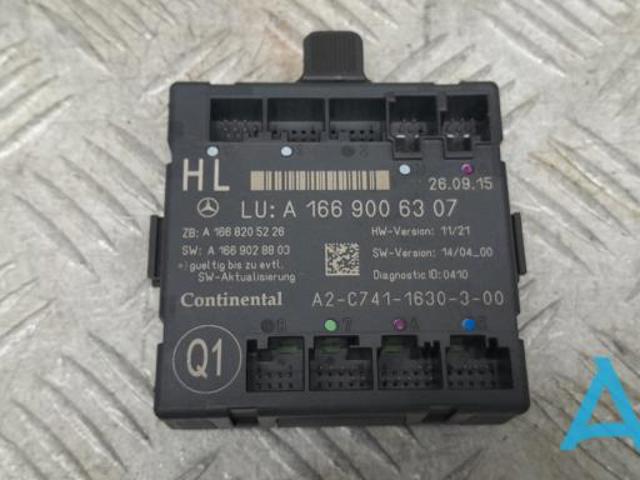Блок комфорта задней двери A1669006307 MERCEDES
