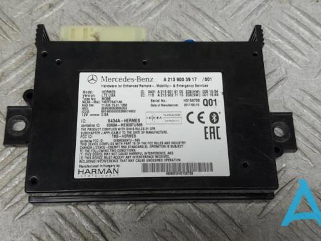 Блок управления телефоном A2139003917 MERCEDES
