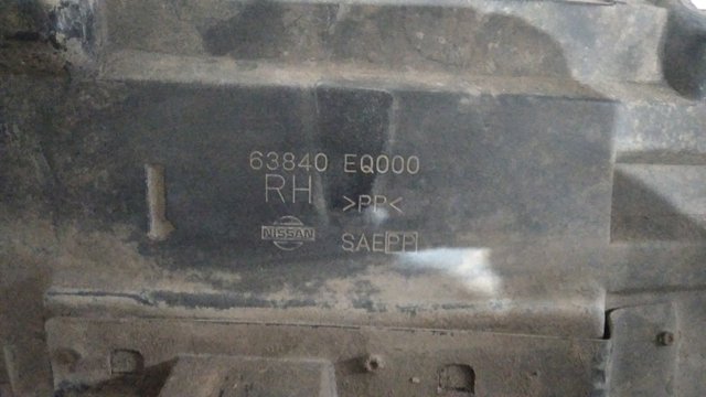 Подкрылок передний правый 63840EQ000 NISSAN