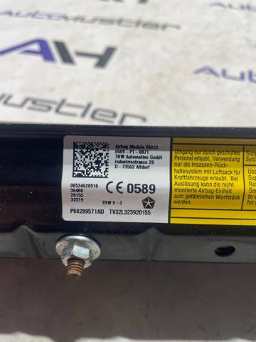 Подушка безопасности защиты коленей 68289571AD CHRYSLER