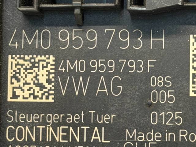 4M0959793H VAG Блок комфорта передней двери купить в Чернигов