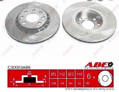 Тормоз дисковый передний C30003ABE ABE