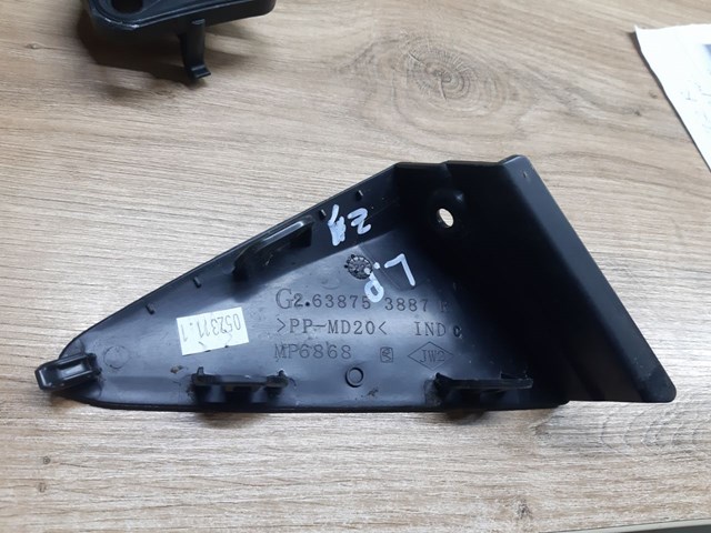 Молдинг переднего левого крыла 638753887R RENAULT
