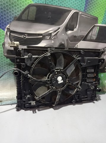 9805897480 PEUGEOT Диффузор радиатора охлаждения, в сборе с мотором и крыльчаткой купить в Львов