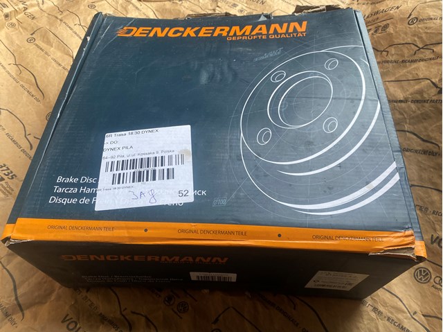DENCKERMANN B130785 Тормозные диски в наличии Кривой Рог