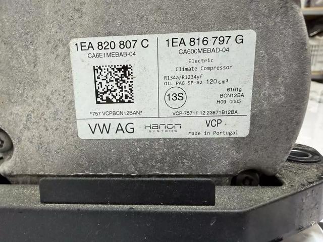 Компрессор кондиционера 1EA816797G VAG