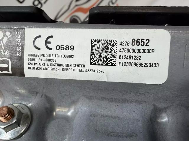 Подушка безопасности (AIRBAG) пассажирская, защиты коленей 42788652 GM