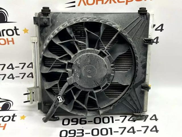600835700F Диффузор радиатора кондиционера, в сборе с крыльчаткой и мотором купить Харьков