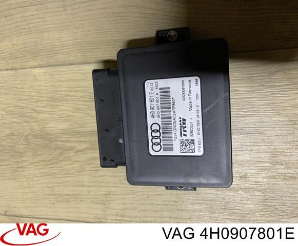 Модуль управления стояночного тормоза 4H0907801E VAG