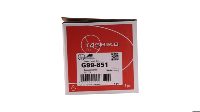 Амортизатор tashiko задній lexus ls460 2006-- 551123 G99-851