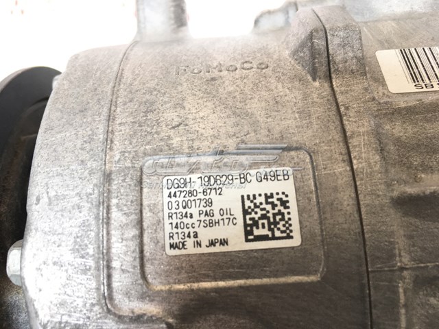 Компрессор системы кондиционирования DG9H19D629BC FORD
