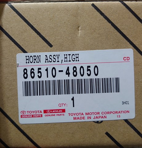 TOYOTA 8651048050 Звуковой сигнал в наличии Николаев