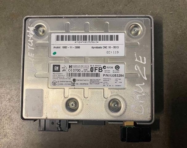 Блок управление Bluetooth 13353284 GM