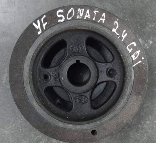 Шкив-демпфер коленвала Hyundai Sonata VI