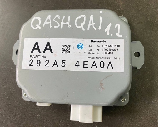 Блок управления камерой 292A54EA0A NISSAN