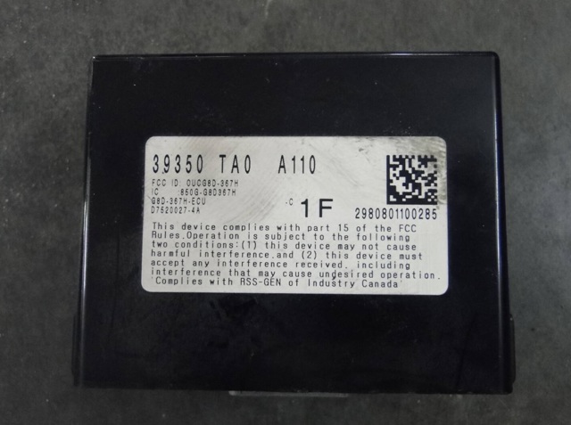 39350TA0A110 HONDA купить в Львов