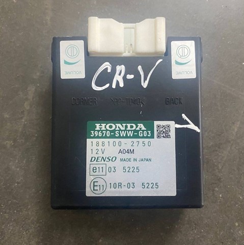 Модуль (блок ЭБУ) управления парктроником 39670SWWG03 HONDA
