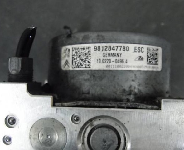 Блок ABS гидравлический 9812847780 PEUGEOT