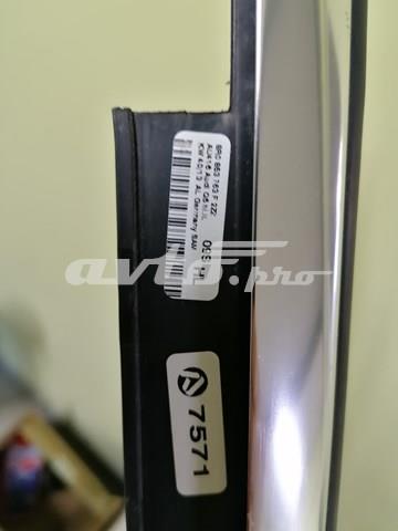 Молдинг опускного стекла двери задней, левой 8R0853763F VAG
