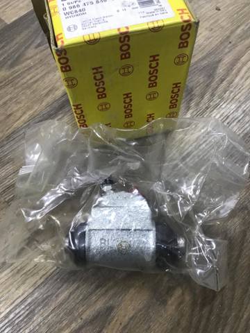 Рабочий тормозной цилиндр 0986475849 BOSCH