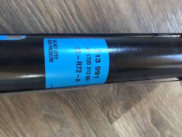 Подвеска амортизатора/аморт. стойки 313991 SACHS
