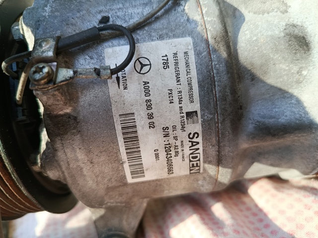 MERCEDES A0008303902 Компрессор кондиционера в наличии Тернополь