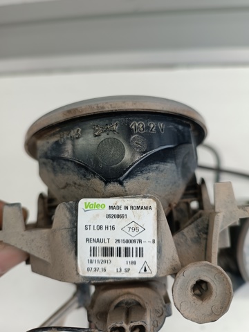 261500097R RENAULT Фара противотуманная левая/правая купить в Хмельницкий
