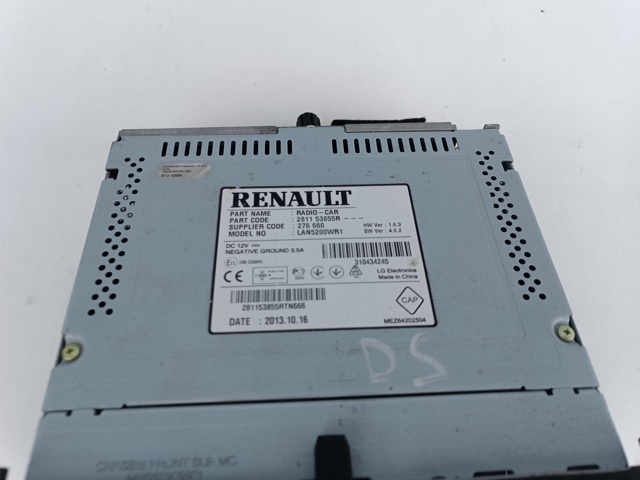 281154730R RENAULT Дисплей многофункциональный купить в Черкассы