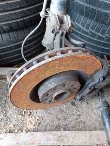 Передний тормозной диск 51897455 FIAT