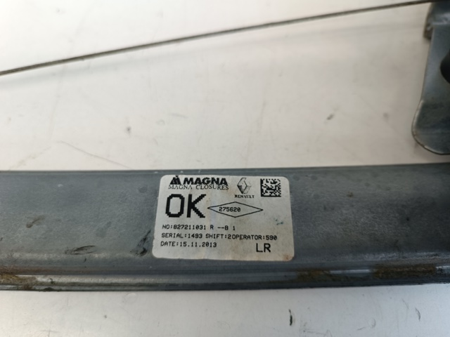 827211031R RENAULT Механизм стеклоподъемника двери задней левой купить в Харьков