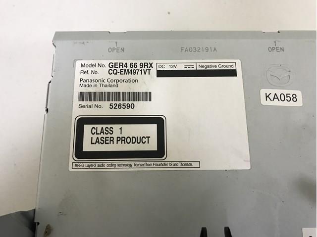 GER4669RX MAZDA Магнитола (радио AM/FM) купить в Тернополь