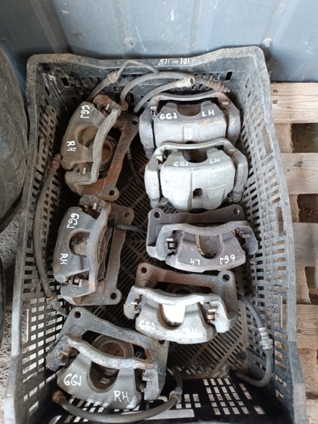 GHY93398Z MAZDA Суппорт тормозной передний правый купить в Чернигов
