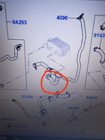LAND ROVER PCH503260 Шланг (патрубок) охлаждения масляного теплообменника, обратка в наличии Чернигов