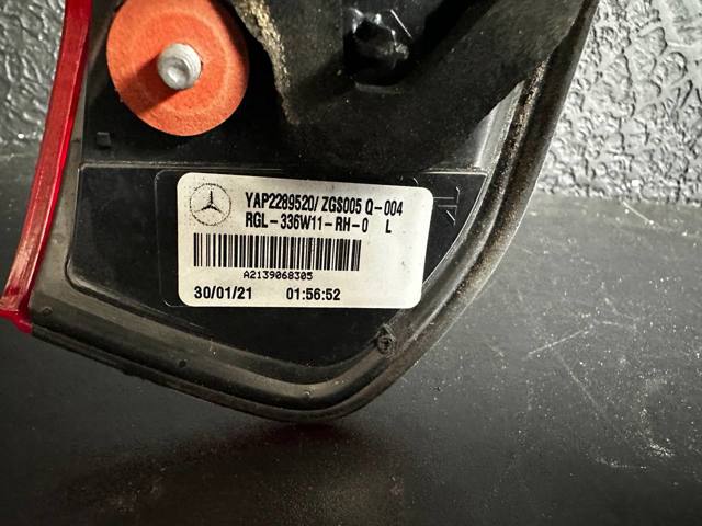 A2139068305 MERCEDES Фонарь противотуманный задний левый купить в Львов