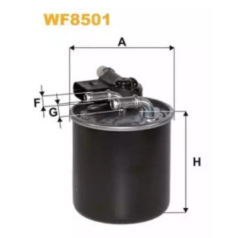 WIX WF8501 Топливный фильтр в наличии Черновцы