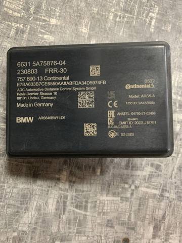 Радарный датчик дистанции 66315A75876 BMW