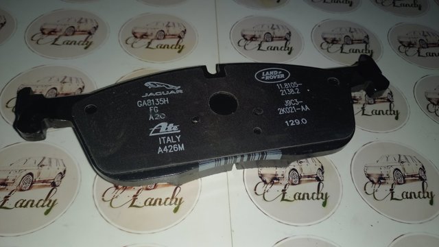 Колодки тормозные передние дисковые J9C17007 JAGUAR