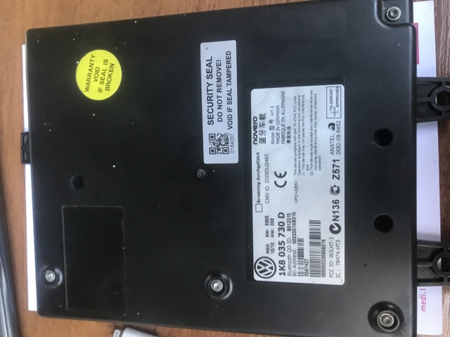 Блок управление Bluetooth 1K8035730D VAG