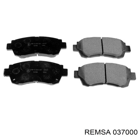 Колодки тормозные 037000 REMSA