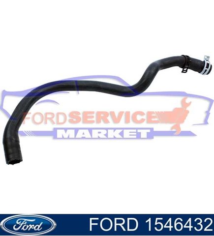 Шланг термостата 1546432 FORD
