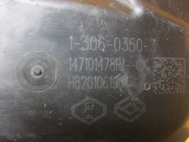 Клапан EGR системы рециркуляции отработавших газов 147101478R RENAULT